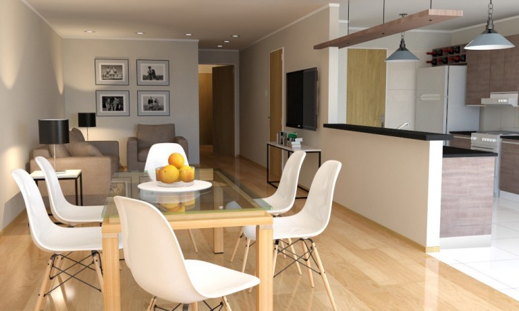 VENTA DEPARTAMENTO Semipiso a estrenar. Un dormitorio con patio y balcon . Amenities. Jujuy 1660