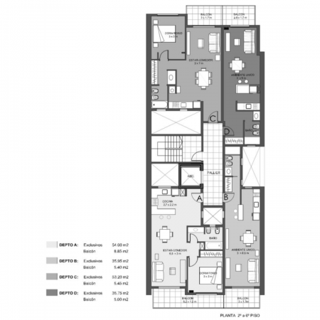 VENTA Monoambiente - Balcon aterrazado - Entrega inmediata - Calidad y Diseño - Rodriguez 1100
