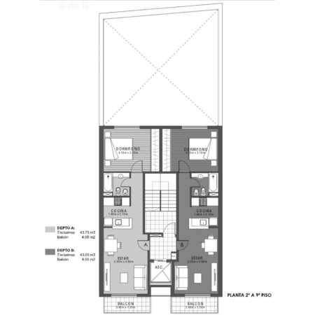 VENTA MONOAMBIENTES - Balcon al frente y terraza de uso exclusivo - Entrega inmediata - Cordoba 2600