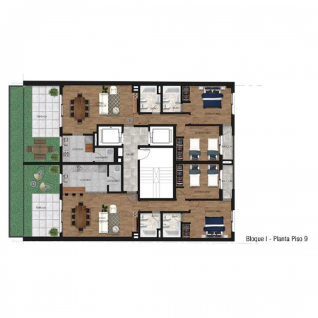 VENTA - UN DORMITORIO, BARRIO MARTIN - Amenities. PROXIMA ENTREGA
