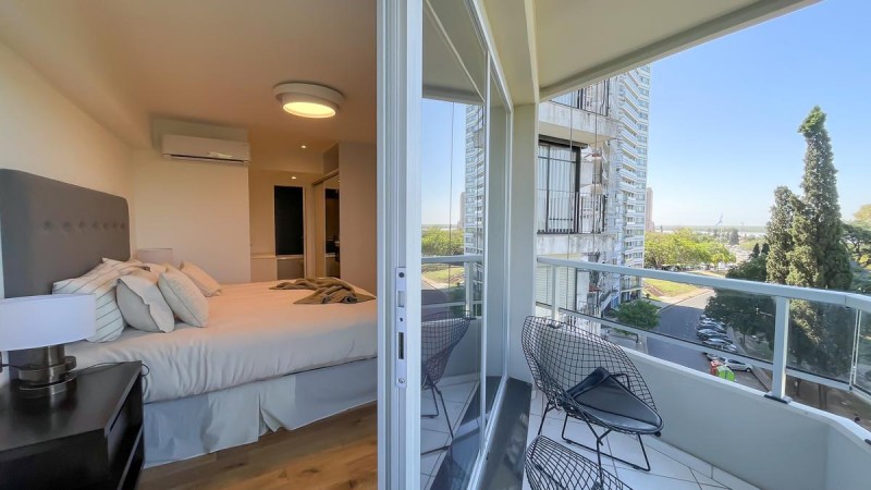 VENTA - Piso exclusivo - DOS dormitorios - Vista franca al rio - Balcon corrido - Cochera - Amenities - BARRIO MARTIN. ENTREGA INMEDIATA