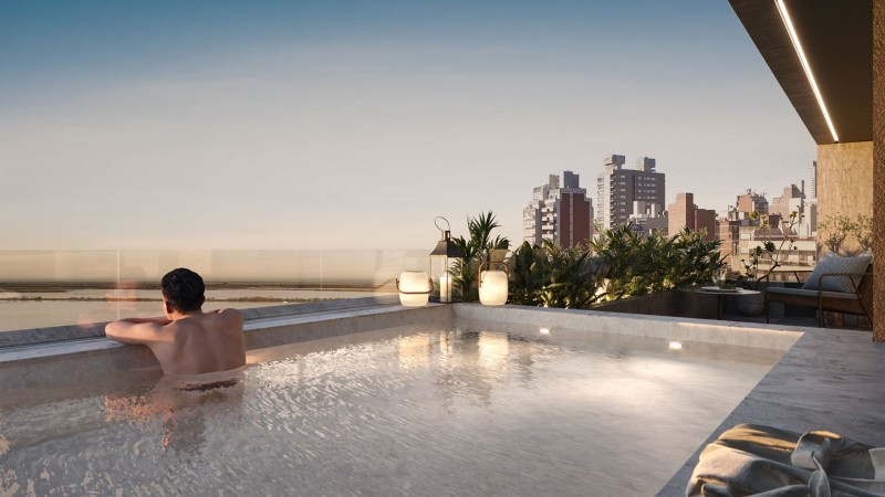 VENTA DEPARTAMENTO TRES DORMITORIOS con BALCON Y TERRAZA, PISCINA Y PARRILLERO EXCLUSIVOS - Financiacion - Entre Rios 400