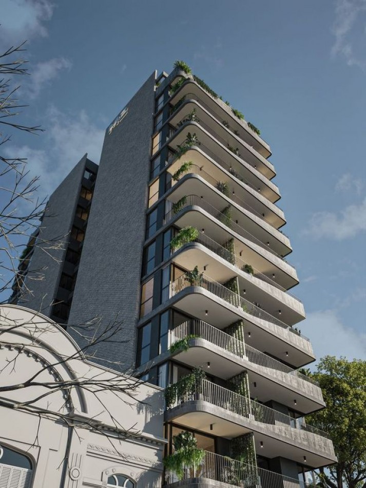 VENTA DEPARTAMENTO UN DORMITORIOS, balcon al contrafrente - Amenities - FINANCIACION - Entrega 2027 - Av. Pellegrini 900