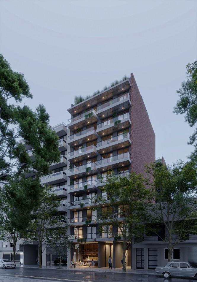 EN VENTA MONOAMBIENTE A ESTRENAR EN CONSTRUCCION. Amplia financiacion. Mendoza 1270