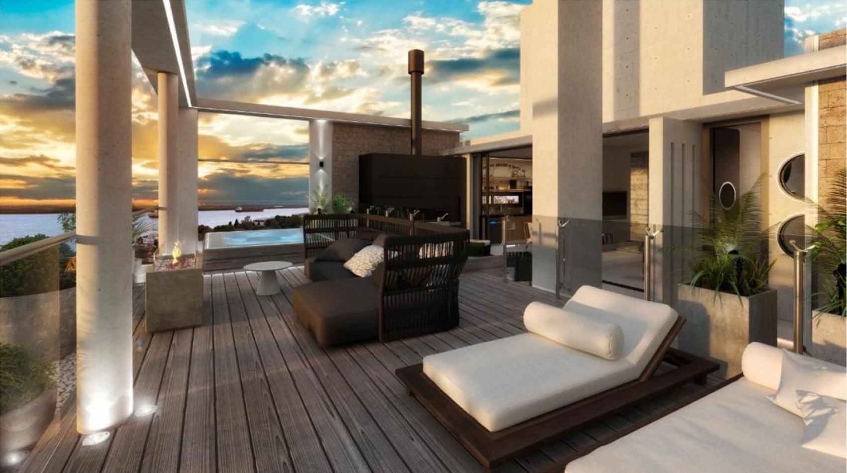 VENTA - Piso exclusivo - Dos dormitorios - Vista franca al rio - Amenities - FINANCIACION - Av. Libertad 100