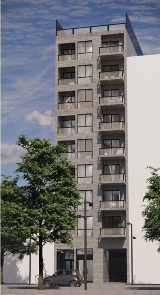 Oportunidad amplio Departamento 1 dormitorio con balcon al frente. entrega Julio 2027 Av.Carballo 559