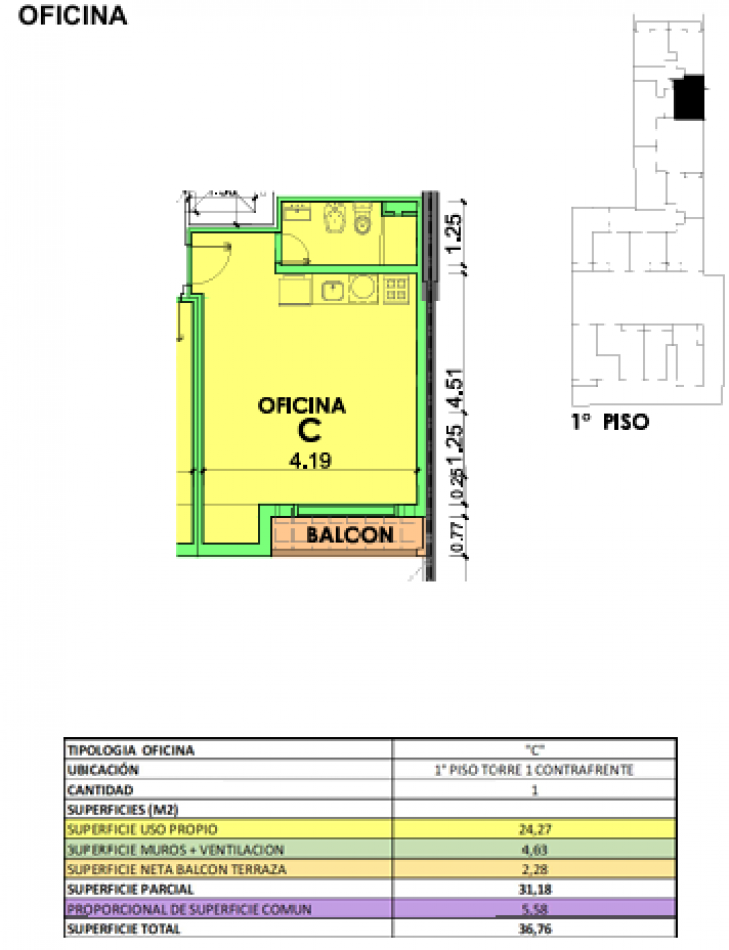 Oportunidad BARRIO MARTIN - MONOAMBIENTE - FINANCIACION!