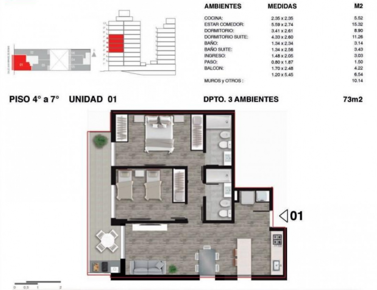 DOS DORMITORIOS PREMIUM en BARRIO MARTIN - Amenities - FINANCIACION