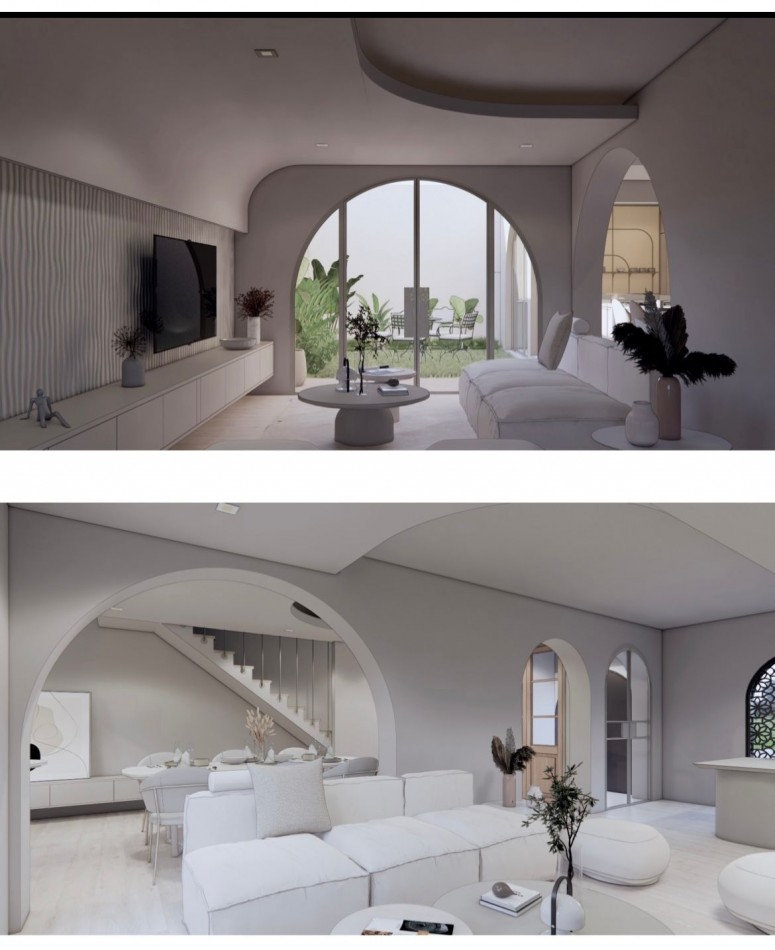 Espectacular CASA de diseño - 3 dormitorios, patio, terraza, piscina - BARRIO LOURDES