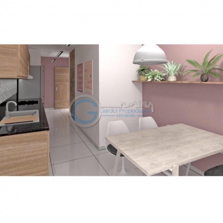 VENTA DEPARTAMENTO Oportunidad TRES DORMITORIOS vista al rio- Edificio de categoria en construccion.  Amplios balcones. Amenities. Cochera.  Av Candido Carballo 410