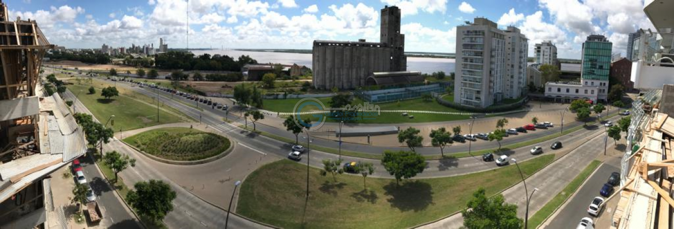 VENTA Amplio MONOAMBIENTE - Balcon visa parcial al rio - Piso alto - Amenities - PUERTO NORTE