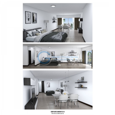 VENTA - Monoambientes - Balcon frente y contrafrente - Cafferata y Cordoba