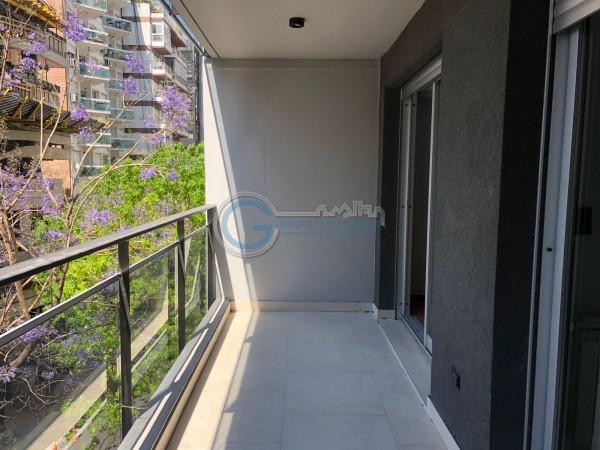 VENTA DEPARTAMENTO Semipiso UN DORMITORIO a estrenar. Balcon al frente y contrafrente con parrillero. Con cochera .Amenities en terraza vista al rio. Salta 1200