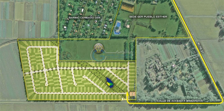 Lote en barrio cerrado - Brisanova, Pueblo Esther - Posesion inmediata!