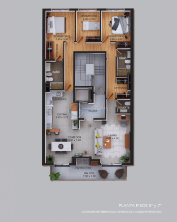 VENTA DEPARTAMENTO Semipiso al frente UN DORMITORIO con balcon - FINANCIACION - Barrio Martin