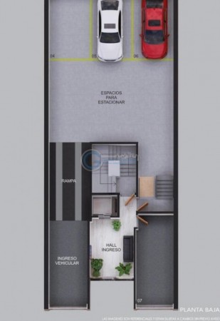 VENTA DEPARTAMENTO Semipiso DOS DORMITORIOS, balcon al frente - Patio - FINANCIACION - Barrio Martin 