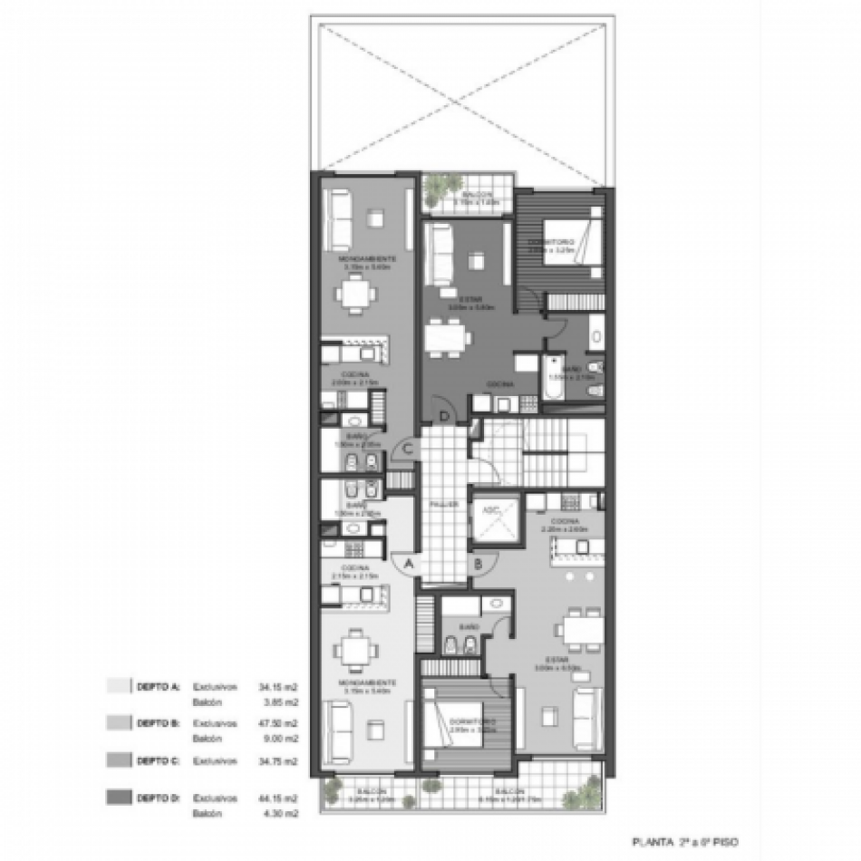 VENTA MONOAMBIENTES a estrenar  - Entrega INMEDIATA - Zeballos 2200