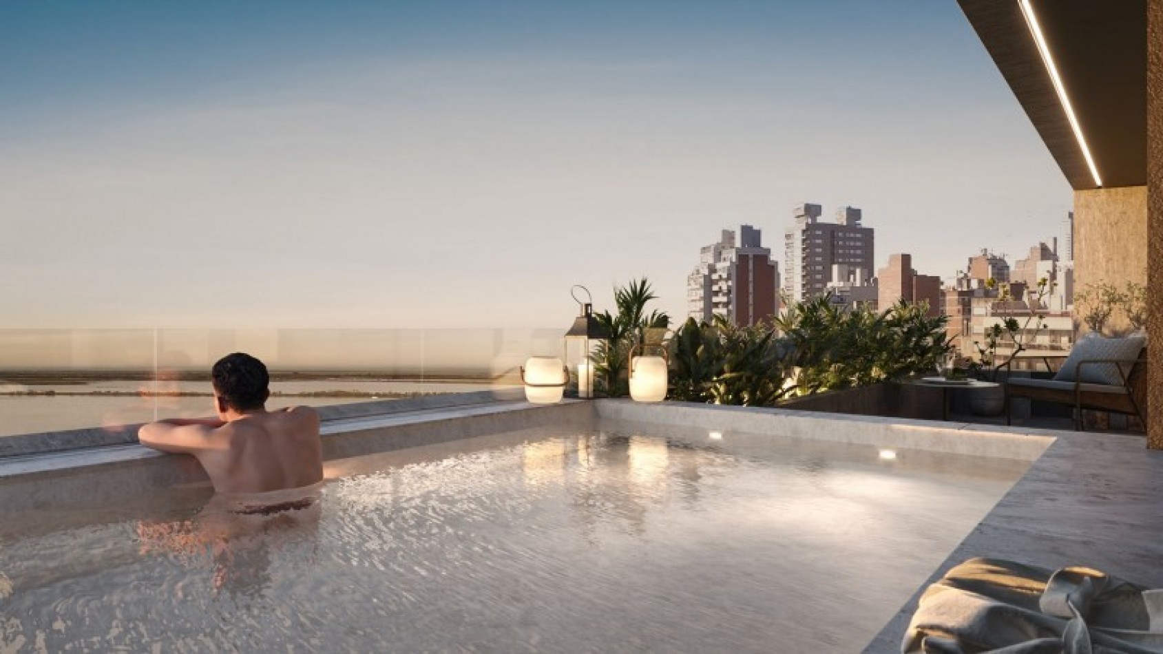 VENTA DEPARTAMENTO DOS DORMITORIOS con PATIO, PISCINA EXCLUSIVA y PARRILLERO - Financiacion - Entre Rios 400