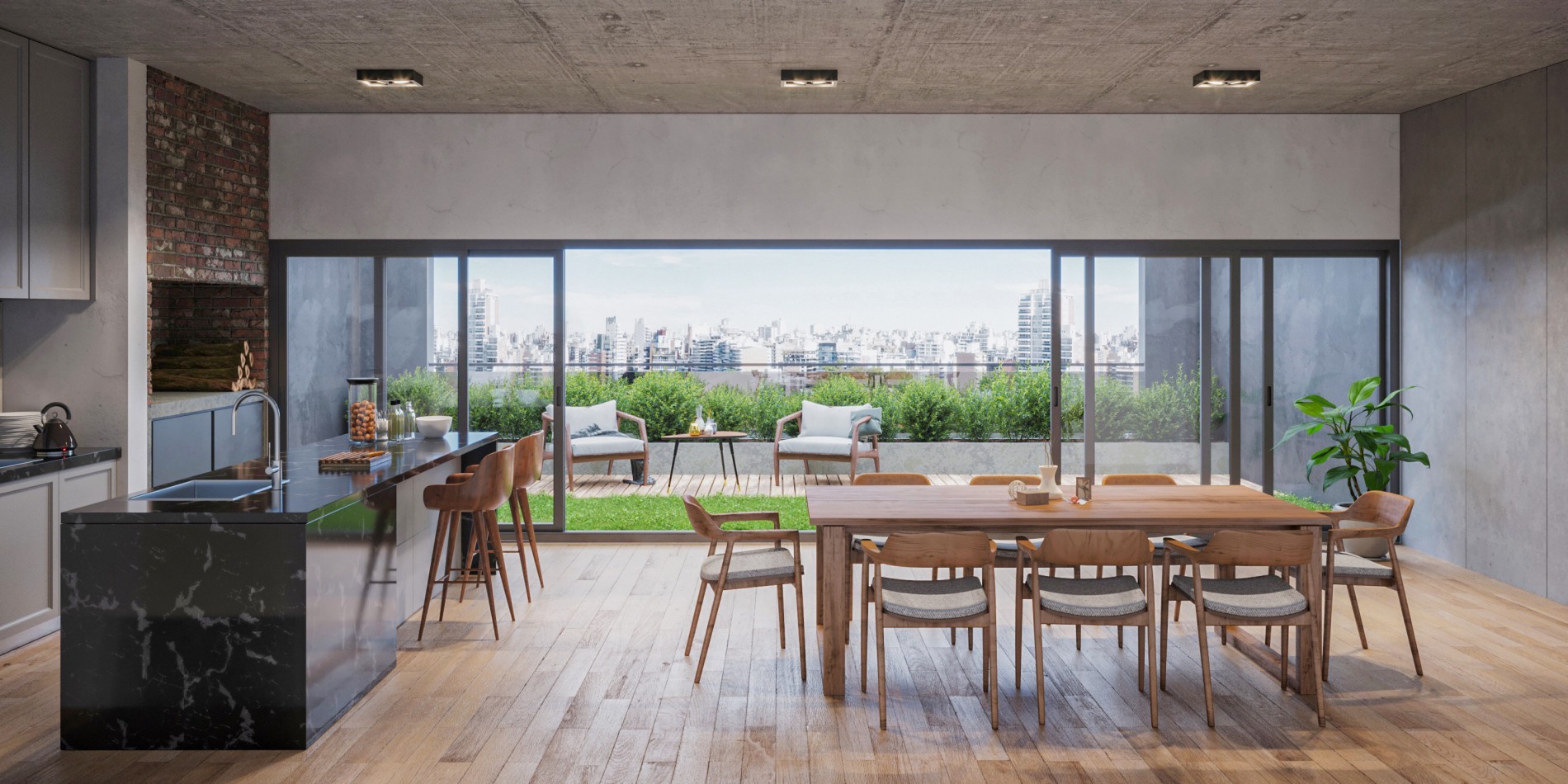 VENTA DEPARTAMENTO UN DORMITORIO, PATIO - Amenities -  Montevideo 1620 - ENTREGA INMEDIATA!