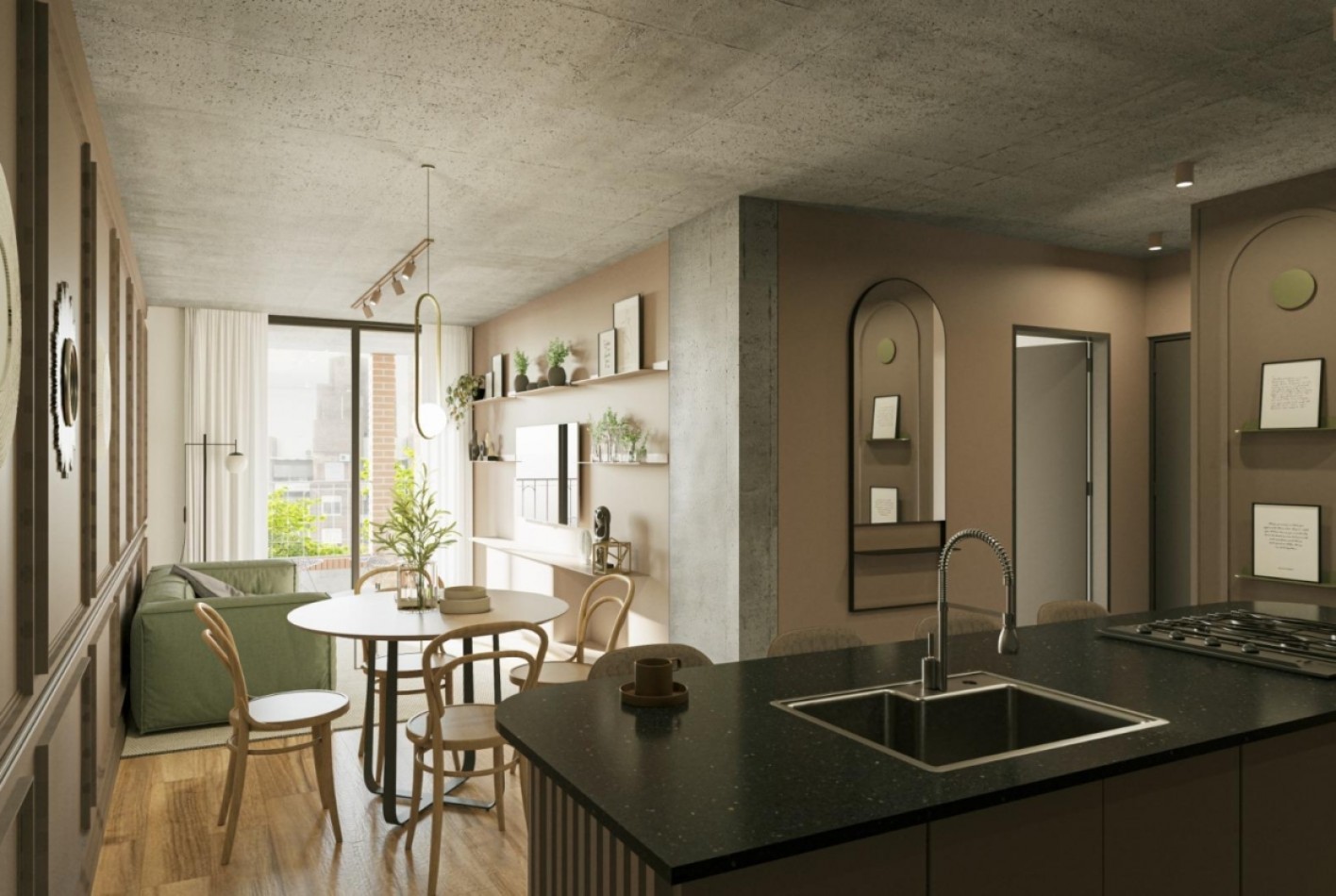 VENTA DEPTO UN DORMITORIO A METROS DE BV OROÑO. ENTREGA 2027. AMPLIA FINANCIACION