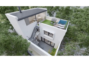 VENTA CASA DE PASILLO A ESTRENAR - 3 DORMITORIOS, QUINCHO, PARRILLERO, PISCINA - MORENO 1164