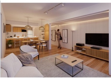 DOS DORMITRIOS CON BALCON AL FRENTE - AMENITIES - Dorrego y 9 de Julio